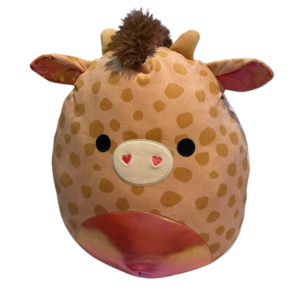 KellyToy Squishmallows Zuni the Giraffe 16" Valentines Rare  First To Market‎